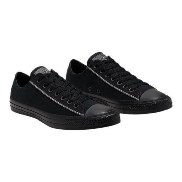 BRAND NEW men converse chuck taylor all star classic black low shoes 8 8.5 9 9.5 - Picture 1 of 9